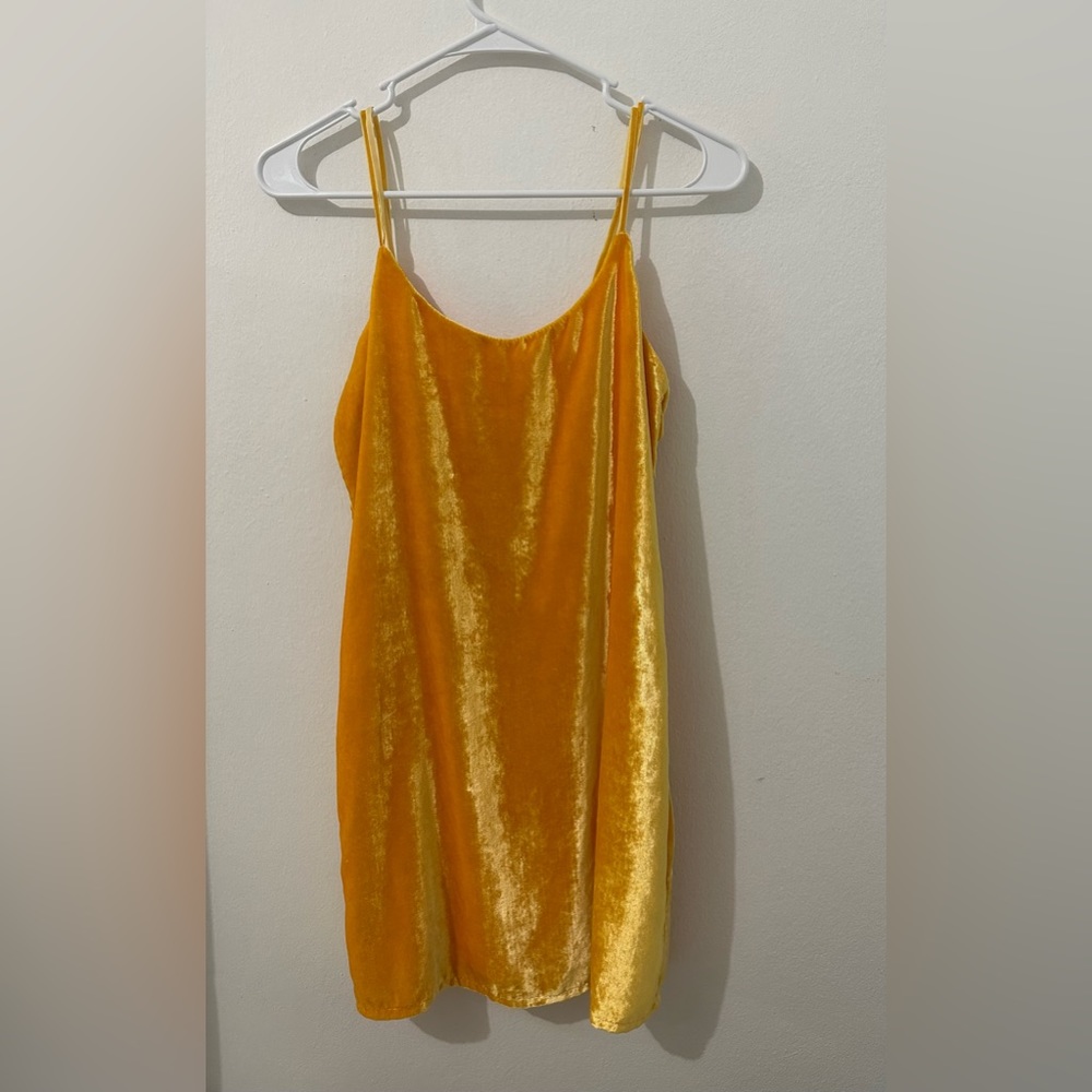 Zara Yellow Mini Dress XS